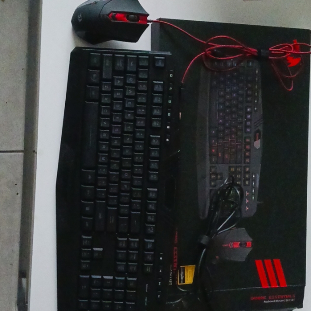 Keyboard/mouse 2 in 1 set